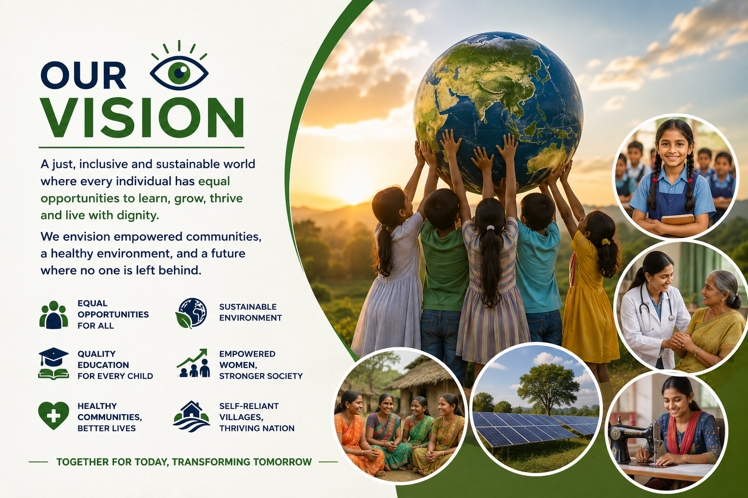 Our Vision - Sarvodaya Global Jan Welfare & Development Council